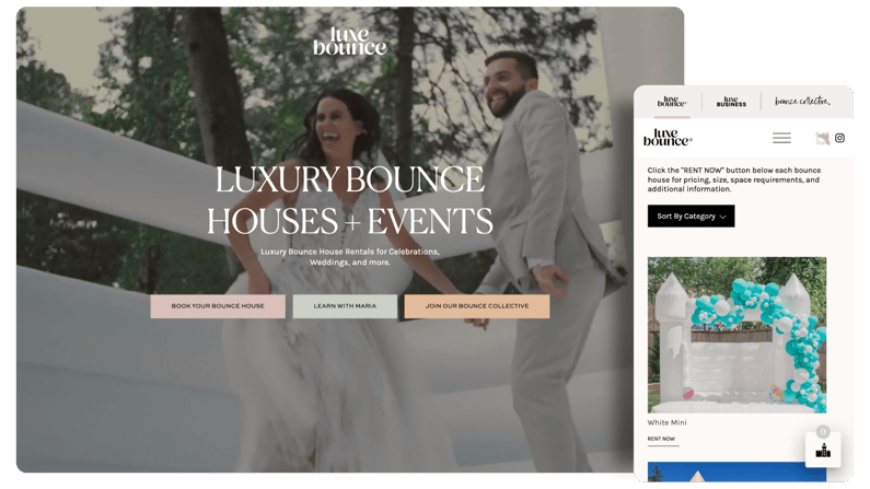 Best Event Rental Websites_Luxe Bounce