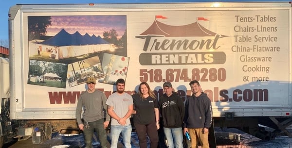 Tent company business tips from Tremont Rentals team